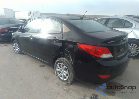 2013 Hyundai Accent Gls z USA, uszkodzony, nr VIN KMHCT4AE1DU310397